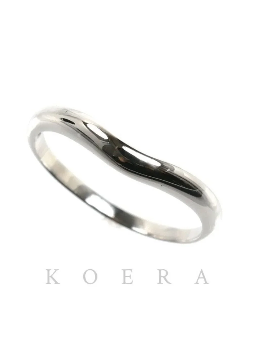 Bvlgari Platinum Corona Ring Vintage